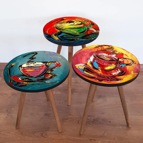 Balmer 3 Piece Nest of Tables