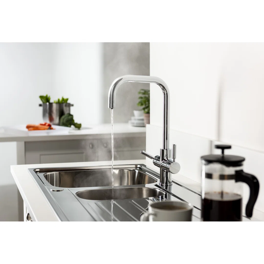 Hotek 4 In 1 Quad Spout Steaming Hot Tap & Filtered Water