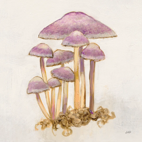 Woodland Mushroom III by Julia Purinton - Wrapped Canvas Painting