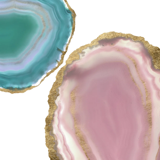 Gem Stones I by Jennifer Goldberger - Print
