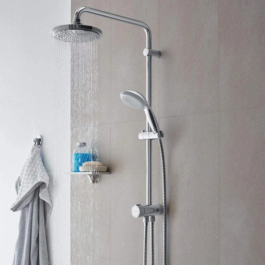 Schaible Mixer Shower with Dual shower head