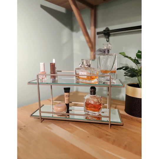Poland Mirrored Cosmetic Organiser