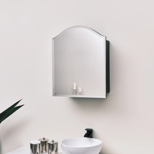 Adrielys 40Cm W x 50Cm H x 20.5Cm D Wall Mounted Bathroom Cabinet
