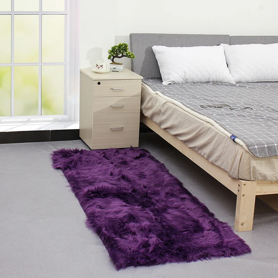 Oliveri Power Loom Purple Rug
