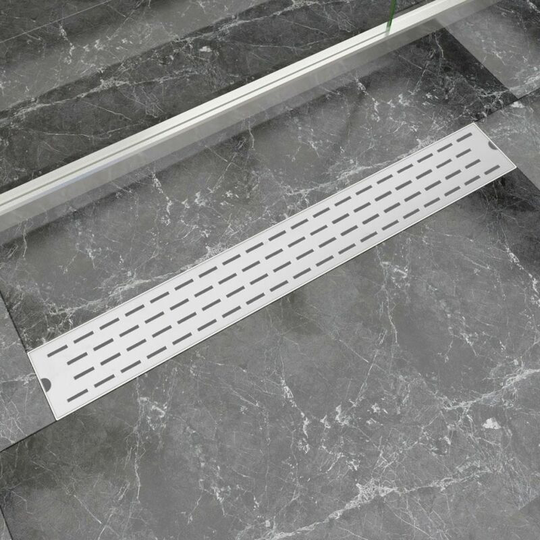Linear Shower DrainLine 830x140 mm Stainless Steel