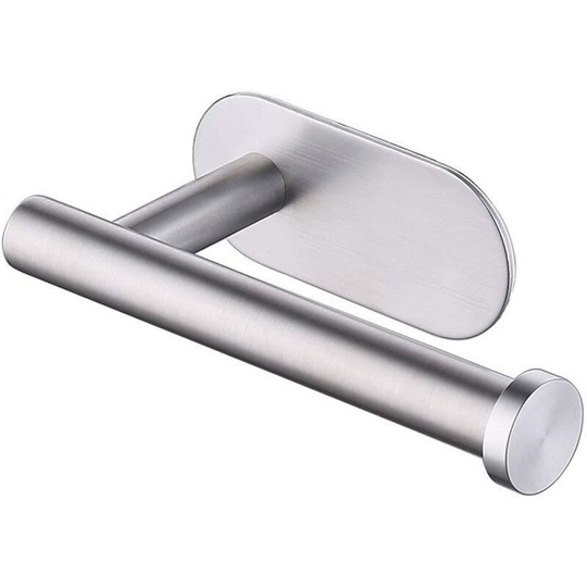 3M self-adhesive toilet paper holder in stainless steel, no drilling strong adhesion and waterproof