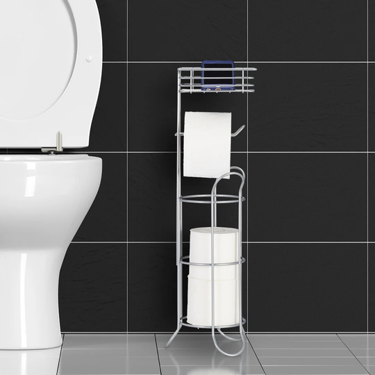 Norrtälje Free Standing Toilet Roll Holder