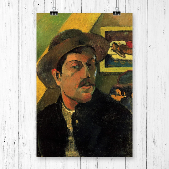 'Self Portrait' by Paul Gauguin Printing Print