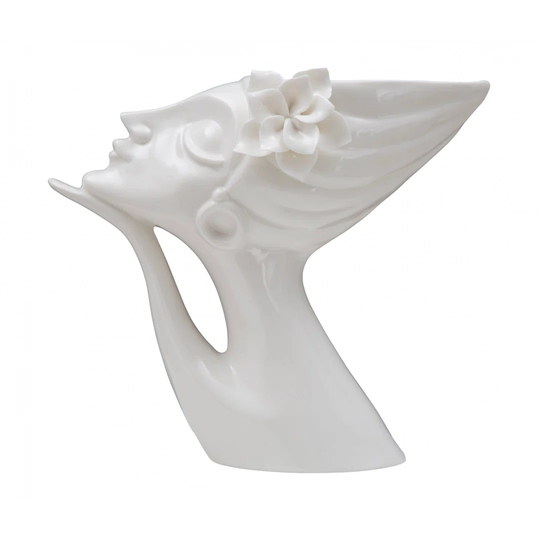 Eyvetta White 25.4Cm