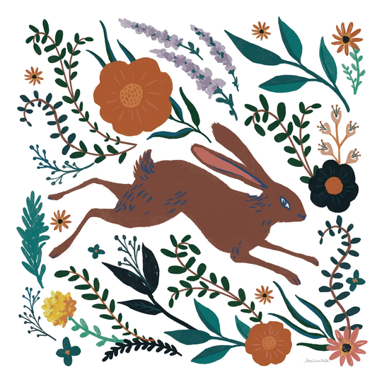 Folk Garden I by Sara Zieve Miller - Wrapped Canvas Graphic Art