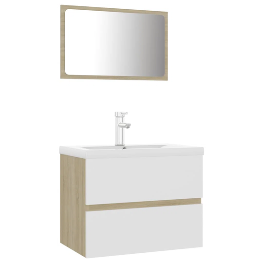 Galnares 60Cm W x 45Cm H x 38.5Cm D Bathroom Storage Furniture Set