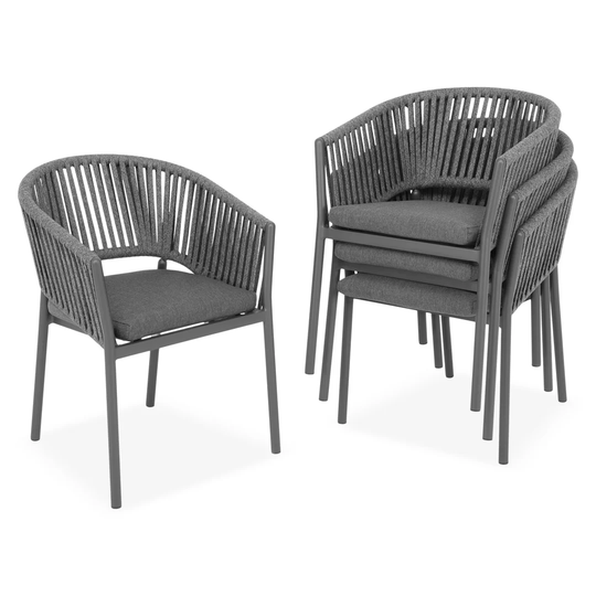 Dearing Patio Dining Armchair with Cushion