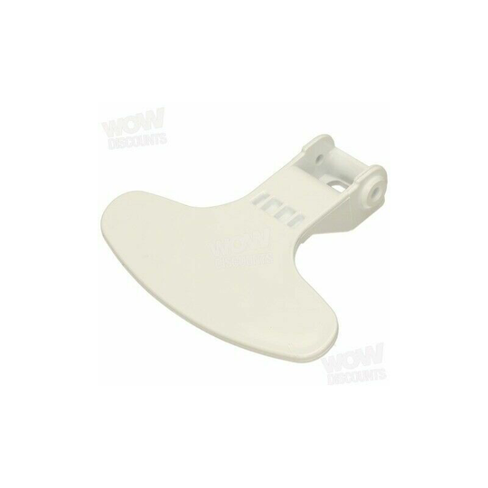 Washing Machine White Door Handle. Genuine Part Number 2821580100 - 0 - Beko