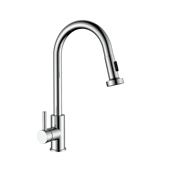 Gambier Pull Out Single Lever Monobloc Tap with Spray
