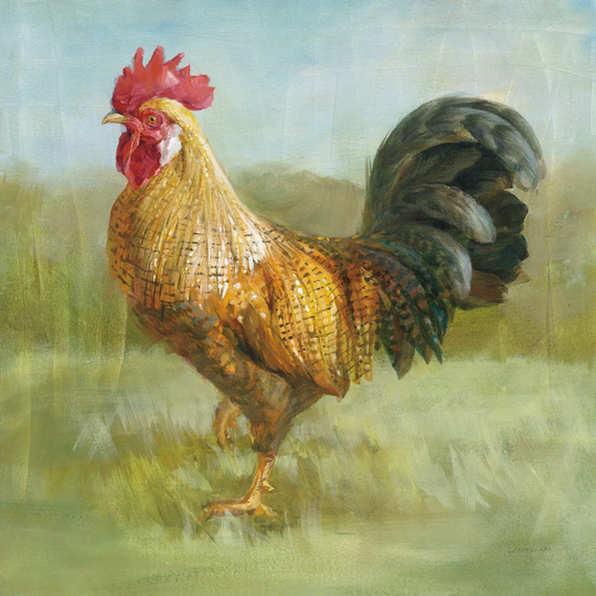 Noble Rooster II by Danhui Nai - Wrapped Canvas Painting Print