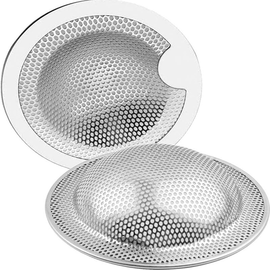 Stainless Steel Sink Filters a Two Piece Set (5.2cm cm)