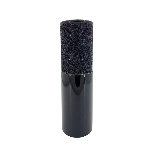 Bullrush Black 39.5Cm Ceramic Table Vase