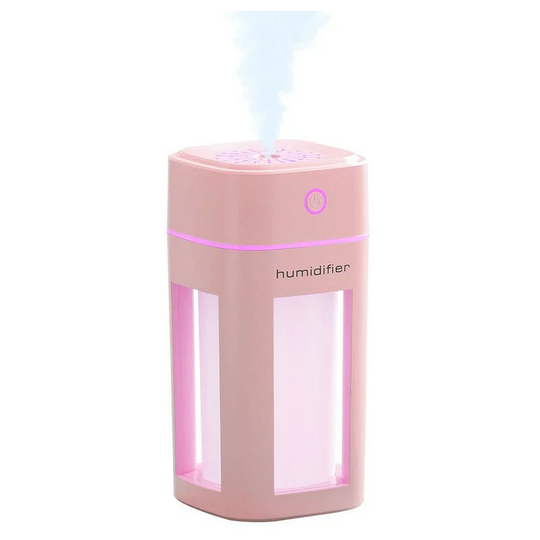 Clipop - Humidifiers for Bedroom with Night Light, Cool Mist Air Humidifiers, usb Desktop Plant Humidifier, Whisper Quiet Waterless Auto Shut-Off,