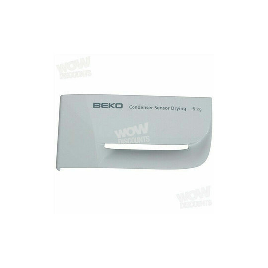 Tumble Dryer Drawer Front. Genuine Part Number 2958429002 - 0 - Beko
