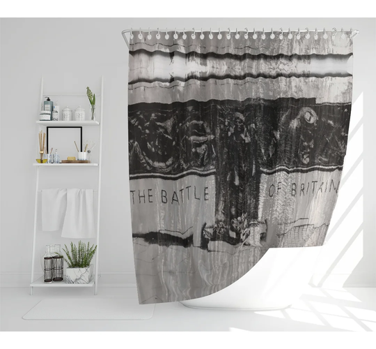 BATTLE OF BRITAIN LONDON Designer Shower Curtain