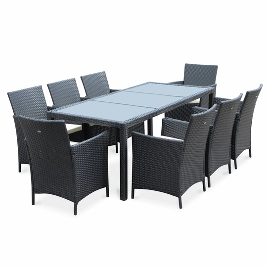 Ratchford 8 Seater Dining Set with Cushions