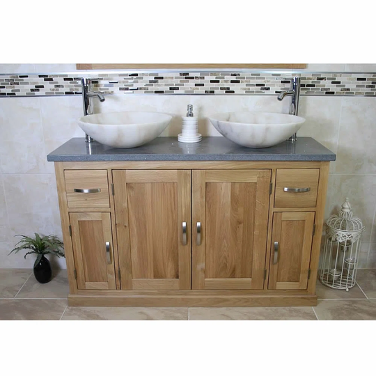 Delagarza 1230mm Free-standing Double Vanity Unit