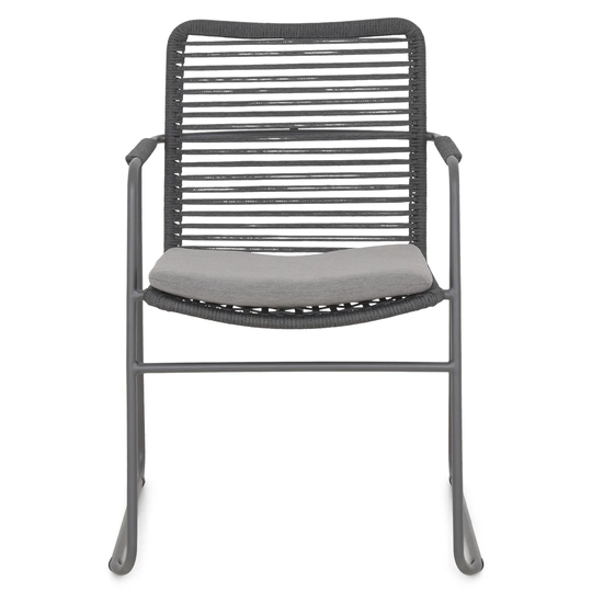 Lyndsey Patio Dining Armchair with Cushion