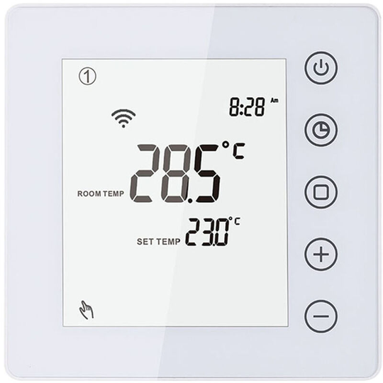 Superseller - 16A Electric Heating Thermostat SmartLife app Control WiFi Heating Room Thermostat lcd Touchscreen Digital Smart Temperature