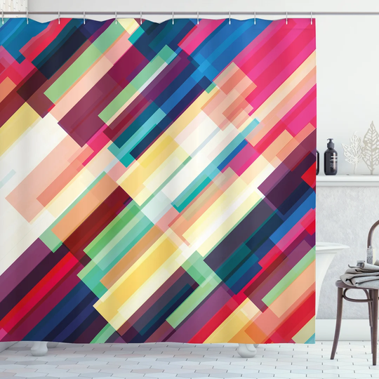 Ariyonna Polyester Shower Curtain Set