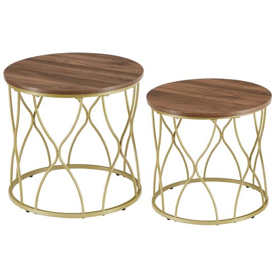 Pala 2 Piece Side Table Set