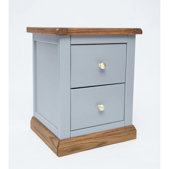 Connolly 2 Drawer Bedside Table