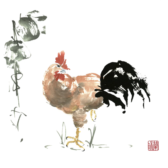 A Proud One - Painting