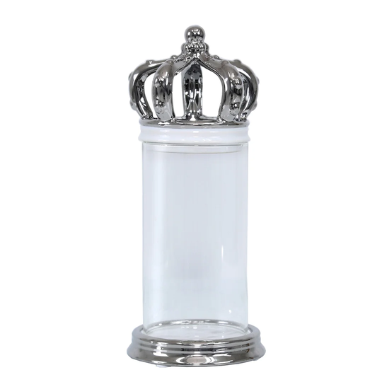 Crown Glass Lantern
