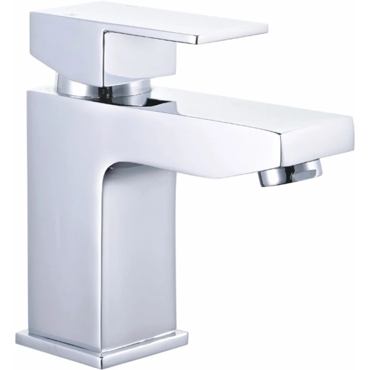 Croley Square Monoblock Bathroom Basin Mixer Tap