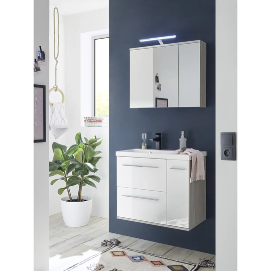 Asyia 2 Piece 700mm Bathroom Furniture Suite