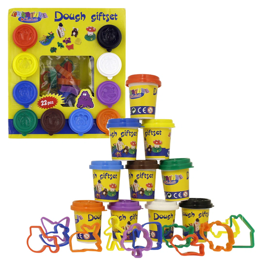 22 Piece Dough and Accessories Set