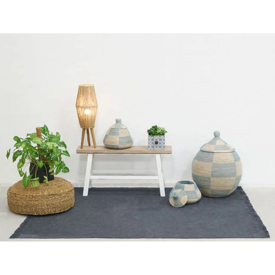 Domed Seagrass 3 Piece Sculpture Set