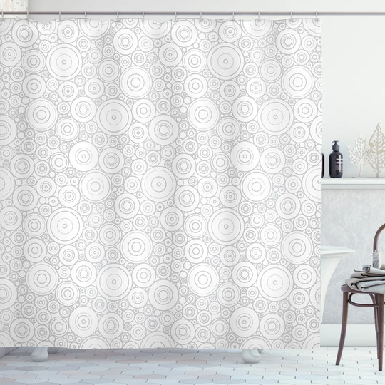 Bitthia 13 Piece Polyester Shower Curtain Set