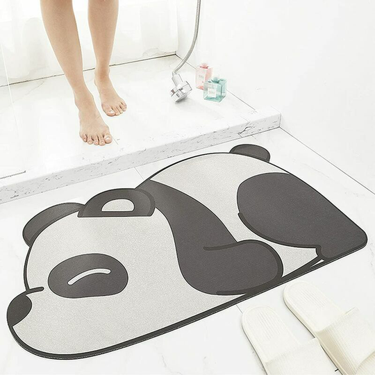 Morejieka - Diatomite Bath Mat, Microfiber Bath Mat, Non-Slip, Absorbent and Soft, Suitable for Bathtubs, Bathrooms and Kitchens, etc