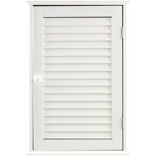 White Wood Wall Cabinet - Premier Housewares