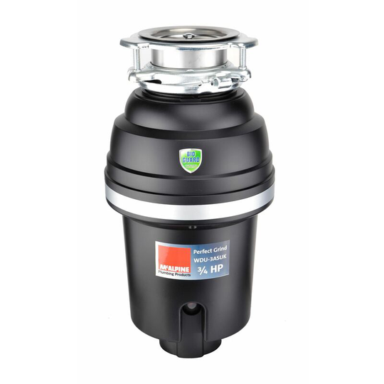 Mcalpine - Perfect Grind Premium Kitchen Sink Food Drain Waste Disposal Air Switch