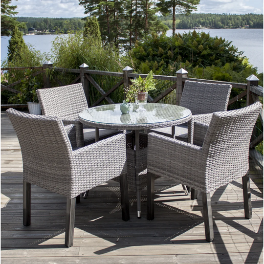 Mitul Rattan Dining Table