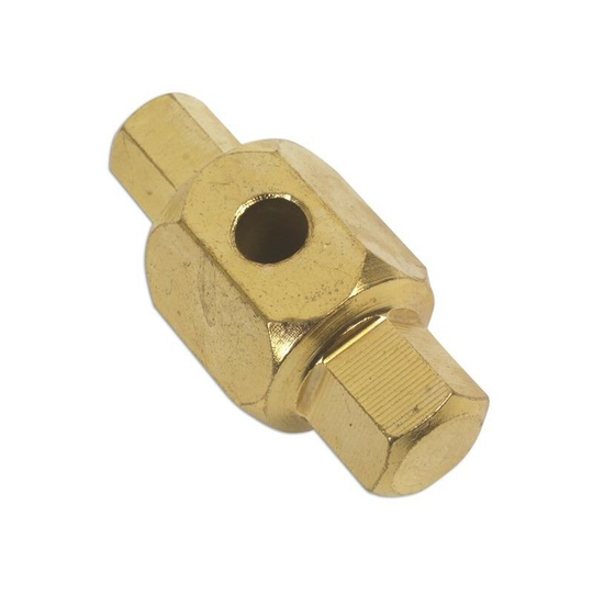 Drain Plug Key - 10mm/12mm Hex - 1576 - Laser