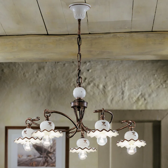 Mable 5-Light Shaded Chandelier