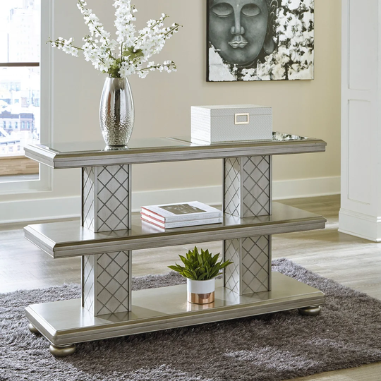 Worceer 132cm Solid Wood Console Table