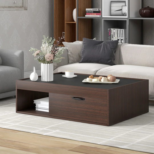 Aveah Coffee Table with Storage