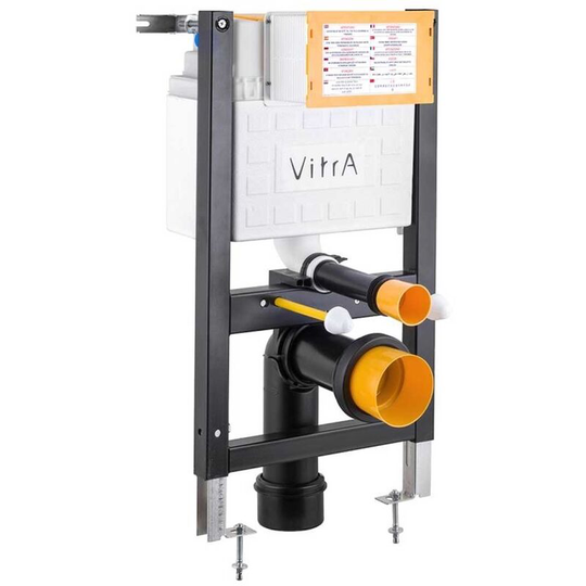 Vitra 750mm H Wall Hung Reduced Height Toilet Frame with 3/6 Litre Concealed Cistern