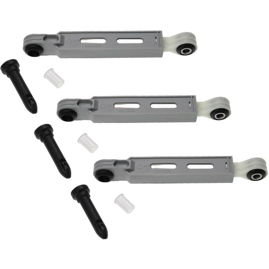 3x Shock Absorber Replacement for 660865, 673541, 742719 for Washing Machine - 80 n - Vhbw