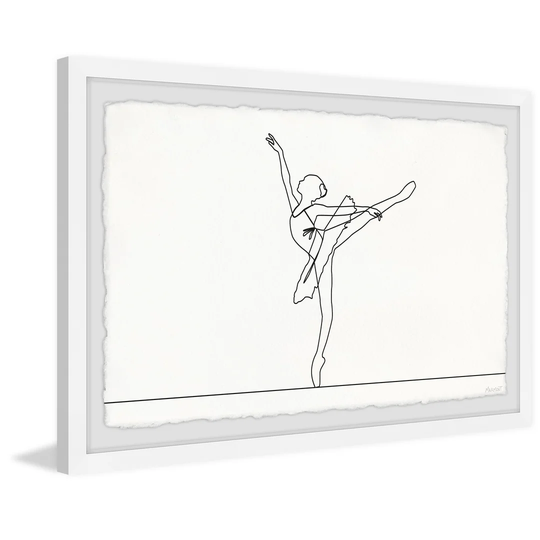 Perfect Arabesque - Picture Frame Drawing