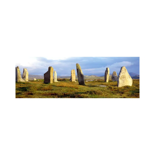 Callanish Stones, Isle of Lewis, Outer Hebrides, Scotland, United Kingdom - Wrapped Canvas Panoramic Photograph